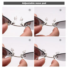 Load image into Gallery viewer, Rimless Clamp Sunglasses