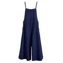 Load image into Gallery viewer, Magoloft ™ Women Casual Loose Solid Tank Jumpsuit