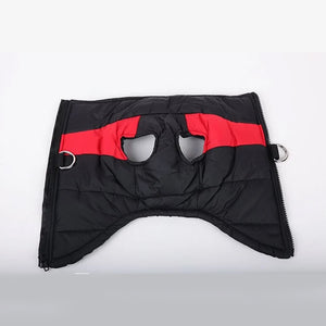Dog Winter Warm Clothes Zipper Dog Vest