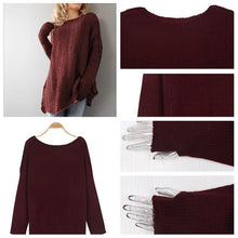 Load image into Gallery viewer, Oversized Cozy Loose Sweater