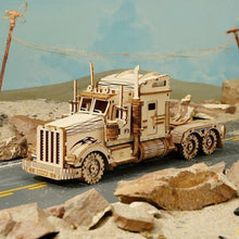 Load image into Gallery viewer, Super Wooden Mechanical Model Puzzle