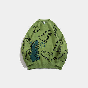 Little Dinosaur Loose Casual Sweater