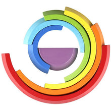 Load image into Gallery viewer, Wooden Rainbow World