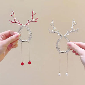 Rhinestone Tassel Ponytail Hair Claw