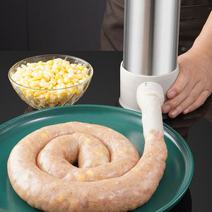 Sausage Stuffer with 4 Different Sizes Stuffing Tubes