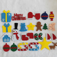 Load image into Gallery viewer, Felt Christmas Tree with Detachable Ornaments