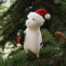 Load image into Gallery viewer, Cute Felt Mouse Ornament