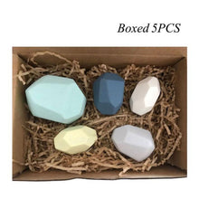 Load image into Gallery viewer, 【Last Day 50% Off】Wood Rock Set Balancing Blocks Natural Wood Toy