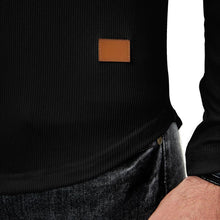 Load image into Gallery viewer, Men's Slim Fit V-Neck Longline Muscle Shirt