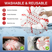 Load image into Gallery viewer, Microfiber Spin Mop Head
