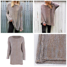 Load image into Gallery viewer, Oversized Cozy Loose Sweater
