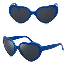 Load image into Gallery viewer, Large Oversized Womens Heart Shaped Sunglasses