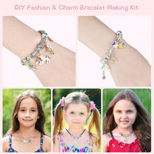 Load image into Gallery viewer, Girls Charm Bracelet Making Kit