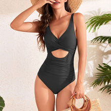Load image into Gallery viewer, One Piece Push Up Tummy Control Swimsuit