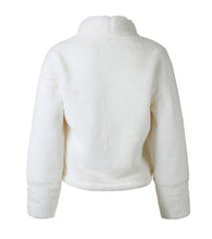 Load image into Gallery viewer, Turtleneck Faux Fur Pullover