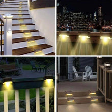 Load image into Gallery viewer, LED Solcelle Utendørs Vanntett Vegglampe