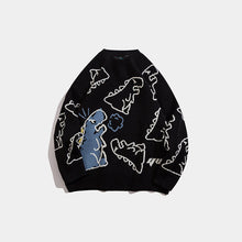 Load image into Gallery viewer, Little Dinosaur Loose Casual Sweater