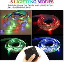 Load image into Gallery viewer, Basketball Hoop -Activated LED Strip Light-8 Flash Modes