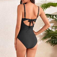 Load image into Gallery viewer, One Piece Push Up Tummy Control Swimsuit