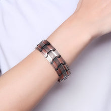 Load image into Gallery viewer, Ultrasterk magnetisk kobberarmbånd