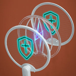 4-in-1 Foldable Mosquito Racket