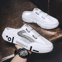 Load image into Gallery viewer, Men's Comfy Flying Woven Half Slippers