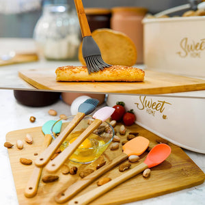 Silicone Spatula With Wooden