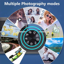 Load image into Gallery viewer, 64 million pixel high-definition flip-screen digital camera