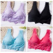 Load image into Gallery viewer, Women&#39;s Wireless Full Coverage Lace Bra