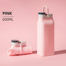 Load image into Gallery viewer, Silicone Collapsible Water Bottle(Without bottle cover)