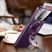 Load image into Gallery viewer, Large Window Phone Case Leak Label Magnetic Bracket