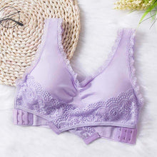 Load image into Gallery viewer, Women&#39;s Wireless Full Coverage Lace Bra