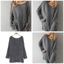 Load image into Gallery viewer, Oversized Cozy Loose Sweater