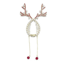 Load image into Gallery viewer, Rhinestone Tassel Ponytail Hair Claw