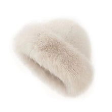 Load image into Gallery viewer, Women's Winter Faux Fur Bucket Hat