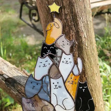 Load image into Gallery viewer, Juletre Suncatcher Ornament