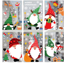 Load image into Gallery viewer, Christmas Static Cling Window Stickers