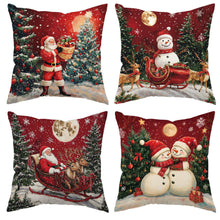 Load image into Gallery viewer, American Christmas Decorative Pillow Covers
