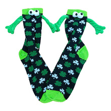 Load image into Gallery viewer, Couple Love Magnet Holding Hands Socks
