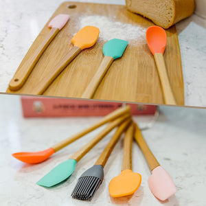 Silicone Spatula With Wooden