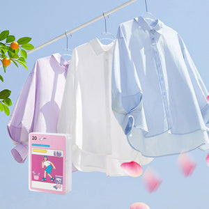 Laundry Tablets for Odor Removal and Fragrance Retention