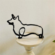 Load image into Gallery viewer, Hundeminimalistisk kunstskulptur