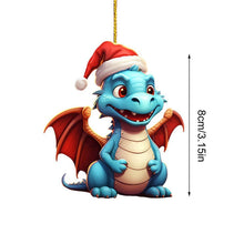 Load image into Gallery viewer, Xmas 2D Acrylic Decoration Tree Pendant