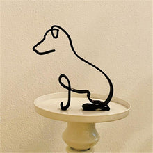 Load image into Gallery viewer, Hundeminimalistisk kunstskulptur