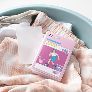 Laundry Tablets for Odor Removal and Fragrance Retention