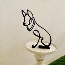 Load image into Gallery viewer, Hundeminimalistisk kunstskulptur