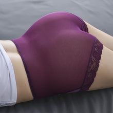 Load image into Gallery viewer, High Waist Lace Embroidered Panties