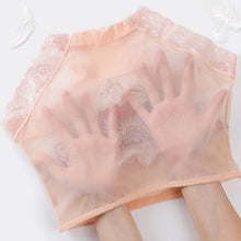 Load image into Gallery viewer, High Waist Lace Embroidered Panties