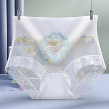 Load image into Gallery viewer, High Waist Lace Embroidered Panties