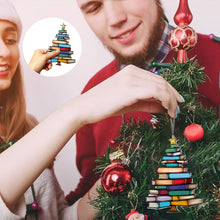 Load image into Gallery viewer, 📚✨Christmas Book Tree Ornament